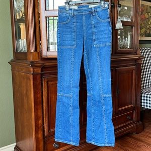 Darling bootcut denim from Anthropologie